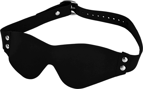 Δερμάτινη μάσκα ματιών για blindfold