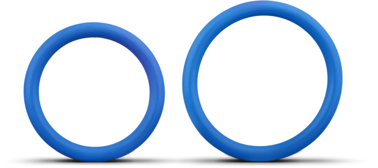 Σετ δαχτυλίδια πέους με διαφορετικά μεγέθη