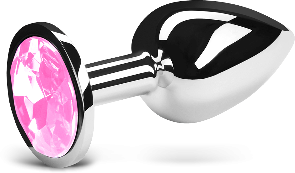 Πρωκτική σφήνα με κρυστάλλινο κόσμημα στην βάση της