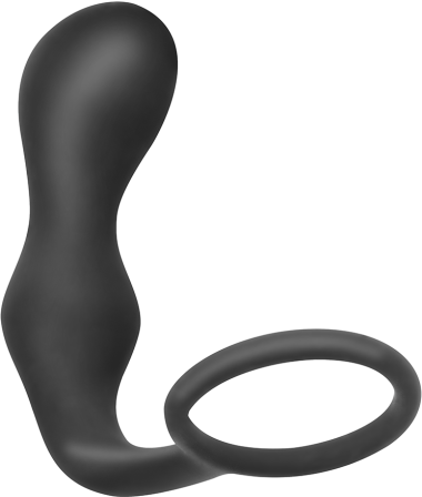 Σφήνα προστάτη από σιλικόνη σε μαύρο χρώμα, μήκους 11,6 εκ. και μέγιστης διαμέτρου 3 εκ.