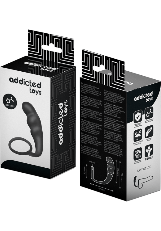 Σφήνα προστάτη από σιλικόνη, μήκους 12,2 εκ. και μέγιστης διαμέτρου 3,2 εκ.