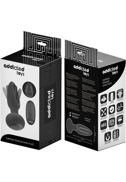 Δονούμενη σφήνα από σιλικόνη σε μαύρο χρώμα, μήκους 13 εκ. και μέγιστης διαμέτρου 6 εκ. με τηλεχειριζόμενο χειρισμό