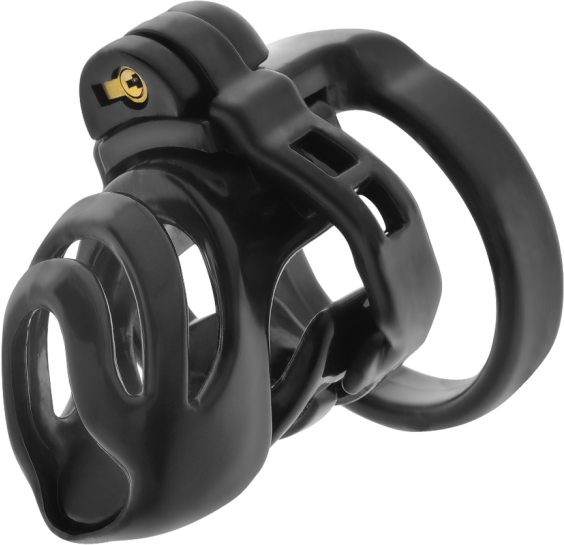 Κλουβί πέους από abs σε μαύρο χρώμα