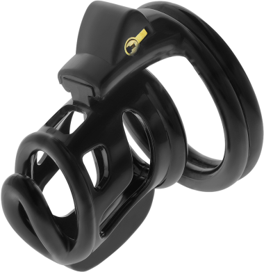 Κλουβί πέους από abs σε μαύρο χρώμα