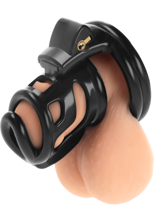 Κλουβί πέους από abs σε μαύρο χρώμα