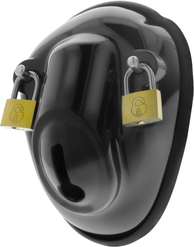 Κλουβί πέους από abs σε μαύρο χρώμα