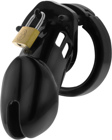 Κλουβί πέους από abs σε μαύρο χρώμα