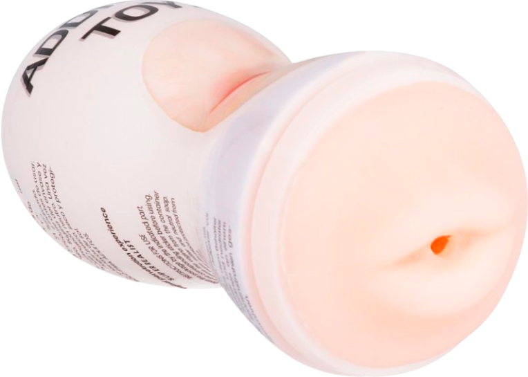 Αυνανιστήρι με στόμα από tpe σε φυσικό χρώμα