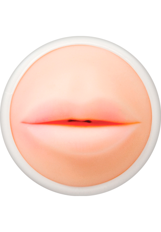 Αυνανιστήρι με στόμα από tpe σε φυσικό χρώμα