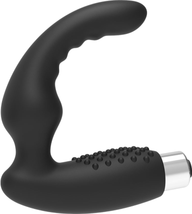 Πρωκτικός δονητής από σιλικόνη σε μαύρο χρώμα, μήκους 11 εκ.