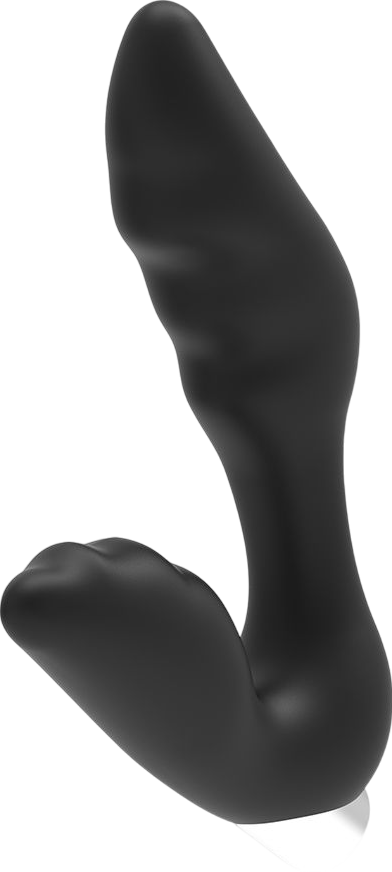 Πρωκτικός δονητής από σιλικόνη σε μαύρο χρώμα, μήκους 11 εκ.