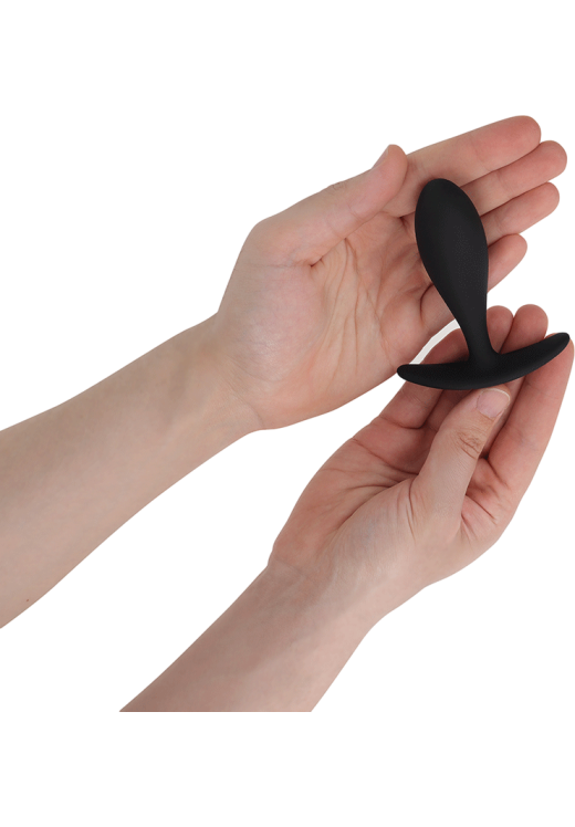 Σετ πρωκτικές σφήνες από σιλικόνη σε μαύρο χρώμα