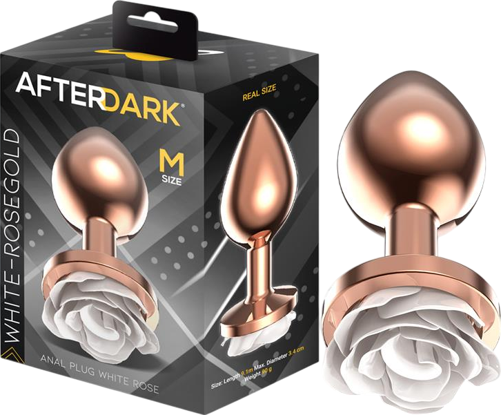 Σφήνα με κόσμημα από αλουμίνιο σε χρυσαφί χρώμα, μήκους 9,1 εκ. και μέγιστης διαμέτρου 3,4 εκ.