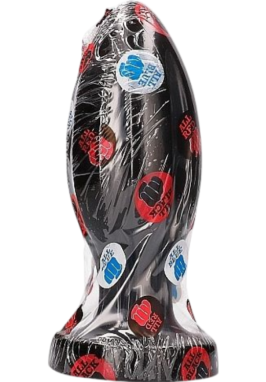 Πρωκτική σφήνα από tpe σε μαύρο χρώμα, μήκους 21 εκ. και μέγιστης διαμέτρου 8 εκ.