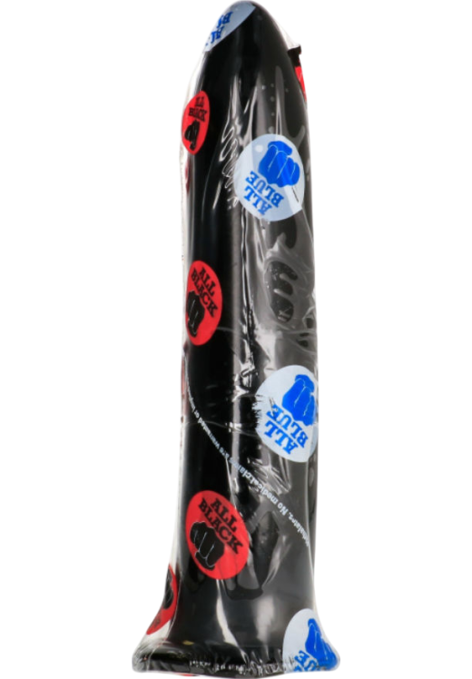 Κλασσικό dildo από tpe σε μαύρο χρώμα, μήκους 19 εκ. και μέγιστης διαμέτρου 3,5 εκ.