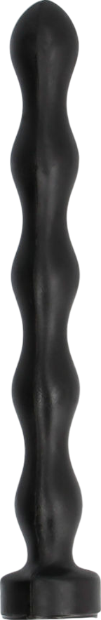 Πρωκτικό dildo από tpe σε μαύρο χρώμα, μήκους 32 εκ. και μέγιστης διαμέτρου 3,5 εκ.