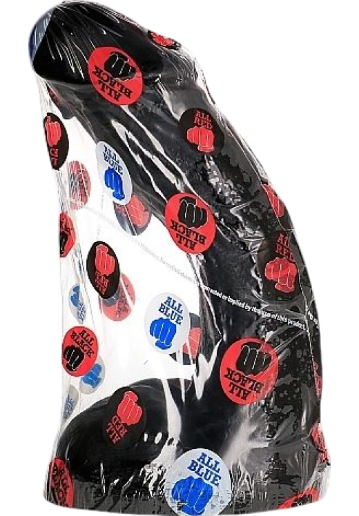 Ομοίωμα πέους από tpe σε μαύρο χρώμα, μήκους 23 εκ. και μέγιστης διαμέτρου 5 εκ.