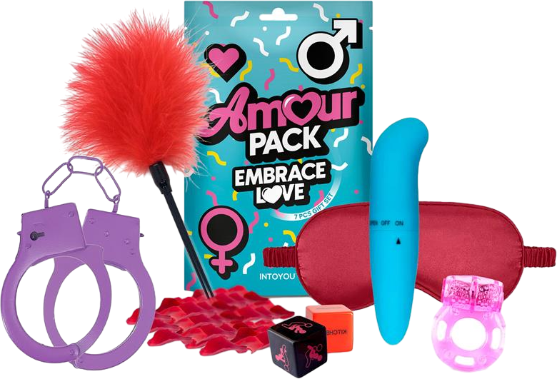 Sex toy kit σε μοβ χρώμα