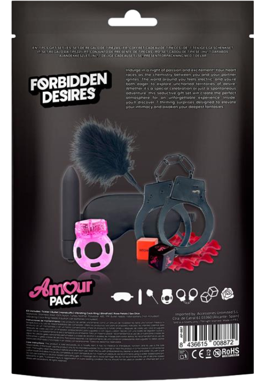 Sex toy kit σε μαύρο χρώμα