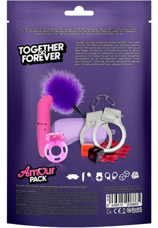 Sex toy kit σε μοβ χρώμα