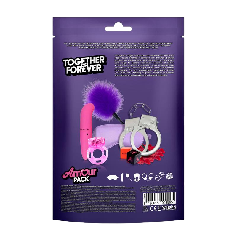 Sex toy kit σε μοβ χρώμα