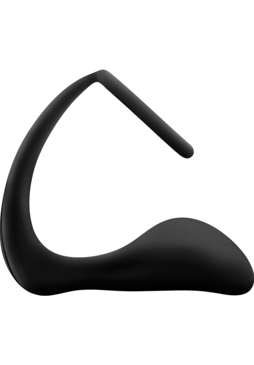 Σφήνα προστάτη από σιλικόνη σε μαύρο χρώμα, μήκους 10,5 εκ. και μέγιστης διαμέτρου 3 εκ.