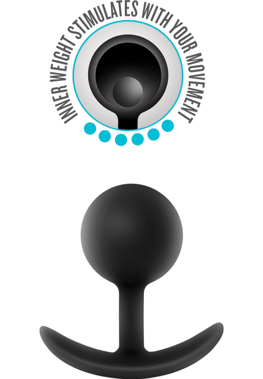 Πρωκτική σφήνα από σιλικόνη, μήκους 8,9 εκ. και μέγιστης διαμέτρου 4,4 εκ.