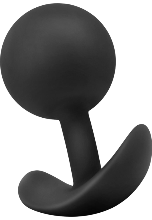 Πρωκτική σφήνα από σιλικόνη, μήκους 8,9 εκ. και μέγιστης διαμέτρου 4,4 εκ.