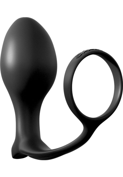 Σφήνα προστάτη από σιλικόνη σε μαύρο χρώμα, μήκους 10,2 εκ. και μέγιστης διαμέτρου 4 εκ. ( σφήνας)