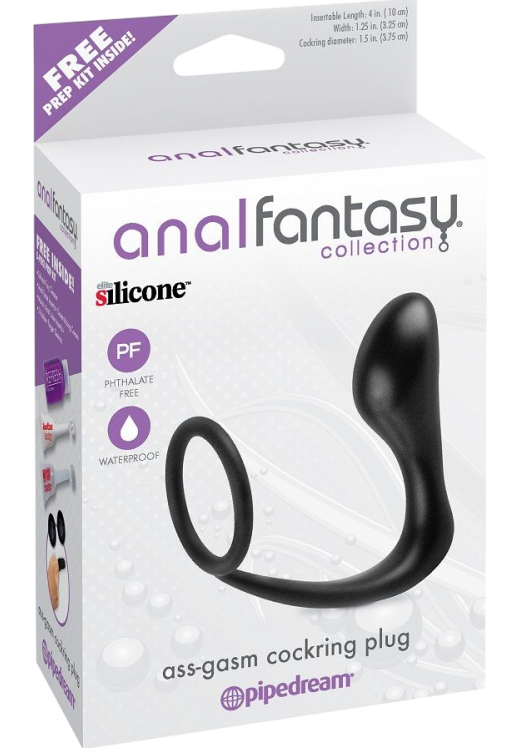 Σφήνα προστάτη από σιλικόνη σε μαύρο χρώμα, μήκους 10,2 εκ. και μέγιστης διαμέτρου 3,2 εκ. ( σφήνας)