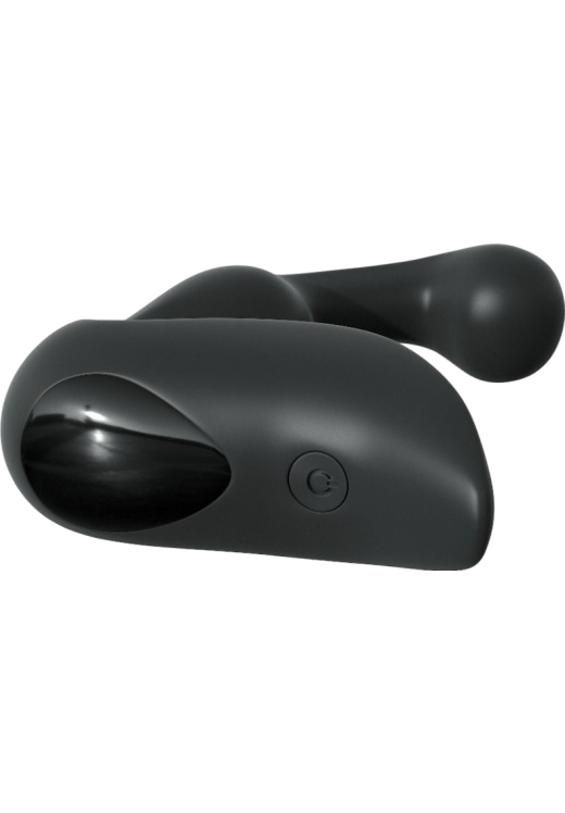 Dildo προστάτη από σιλικόνη σε μαύρο χρώμα, μήκους 14,2 εκ. και μέγιστης διαμέτρου 3 εκ. με τηλεχειριζόμενο χειρισμό