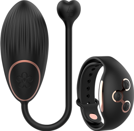 Τηλεχειριζόμενο αυγό από σιλικόνη, μήκους 7,5 εκ. και μέγιστης διαμέτρου 3.5 εκ. με τηλεχειριζόμενο χειρισμό