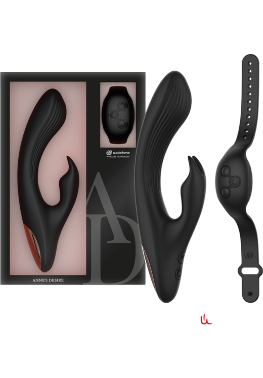 Rabbit δονητής από σιλικόνη, μήκους 20 εκ. με τηλεχειριζόμενο χειρισμό