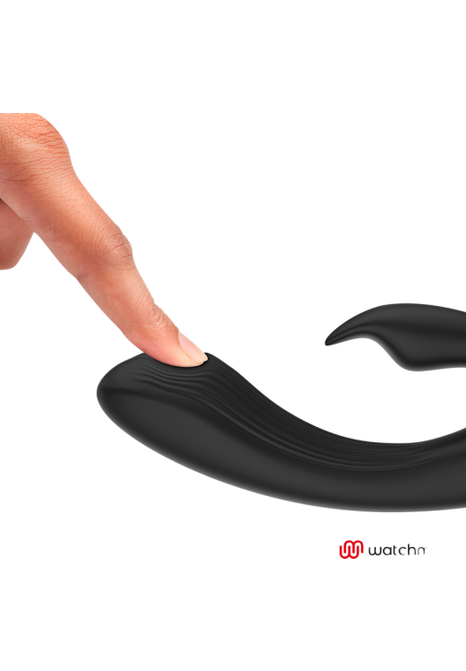 Rabbit δονητής από σιλικόνη, μήκους 20 εκ. με τηλεχειριζόμενο χειρισμό