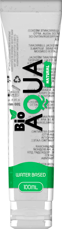 Οργανικό λιπαντικό με άρωμα άοσμο σε συσκευασία 100 ml