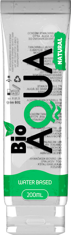 Οργανικό λιπαντικό με άρωμα άοσμο σε συσκευασία 200 ml