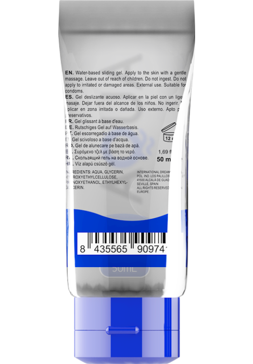 Λιπαντικό νερού με άρωμα ουδέτερο σε συσκευασία 50 ml