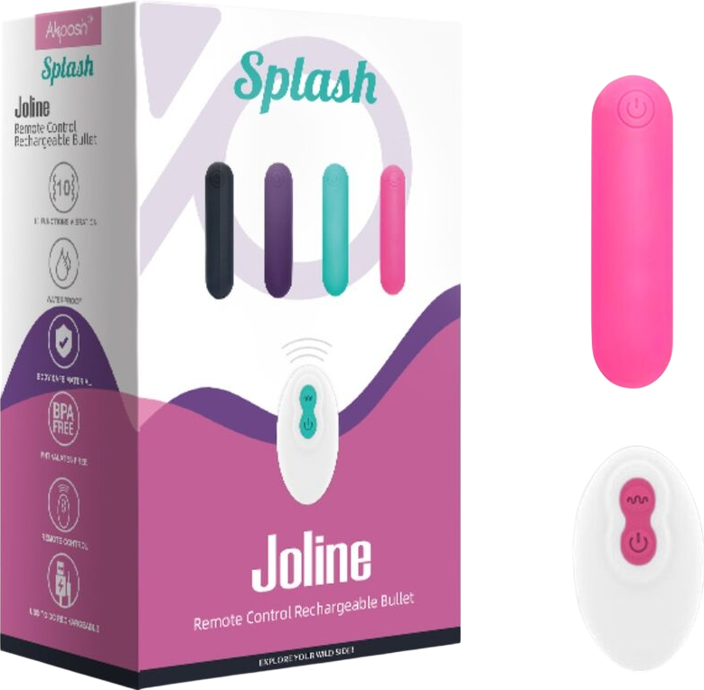 Μίνι δονητής από σιλικόνη σε ροζ χρώμα, μήκους 6,5 εκ. και μέγιστης διαμέτρου 15 εκ. με τηλεχειριζόμενο χειρισμό