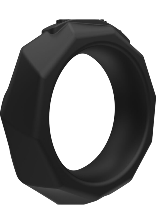 Δαχτυλίδι πέους από tpr σε μαύρο χρώμα