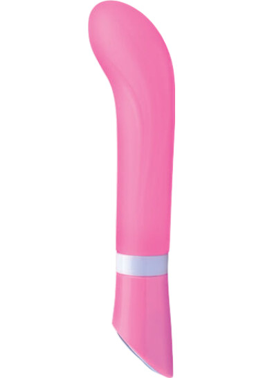G B Good Deluxe Curve Swish 19,3 cm Δονητής σημείου g από σιλικόνη σε ροζ χρώμα, μήκους 19,3 εκ. και μέγιστης διαμέτρου 3,5 εκ.