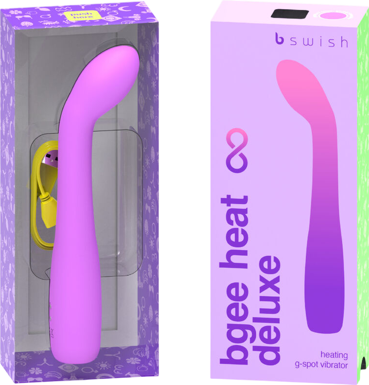 Δονητής σημείου g από σιλικόνη σε μοβ χρώμα, μήκους 18 εκ. και μέγιστης διαμέτρου 13,7 εκ.