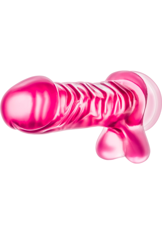 Ομοίωμα πέους από pvc σε ροζ χρώμα, μήκους 22,8 εκ. και μέγιστης διαμέτρου 4,4 εκ.