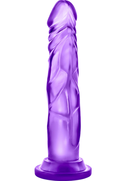 Ομοίωμα πέους από pvc σε γκρι χρώμα, μήκους 19 εκ. και μέγιστης διαμέτρου 3,4 εκ.