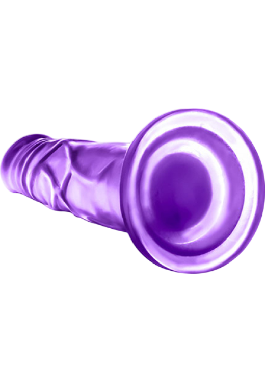 Ομοίωμα πέους από pvc σε γκρι χρώμα, μήκους 19 εκ. και μέγιστης διαμέτρου 3,4 εκ.