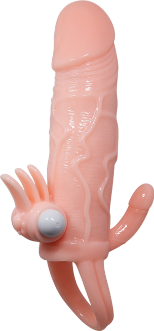 Κάλυμμα από tpe σε φυσικό χρώμα, μήκους 14.7 εκ. και μέγιστης διαμέτρου 4 εκ.