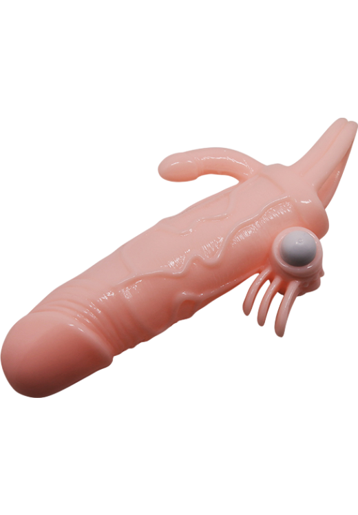 Κάλυμμα από tpe σε φυσικό χρώμα, μήκους 14.7 εκ. και μέγιστης διαμέτρου 4 εκ.