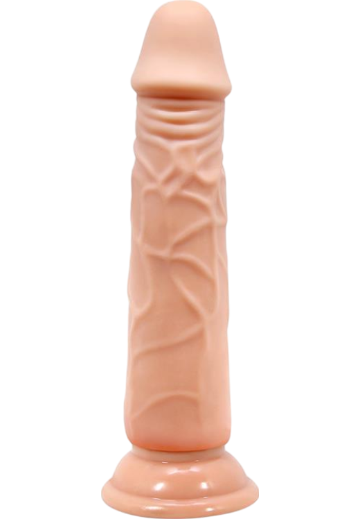 Ομοίωμα πέους από tpr σε φυσικό χρώμα, μήκους 21 εκ. και μέγιστης διαμέτρου 4,2 εκ.