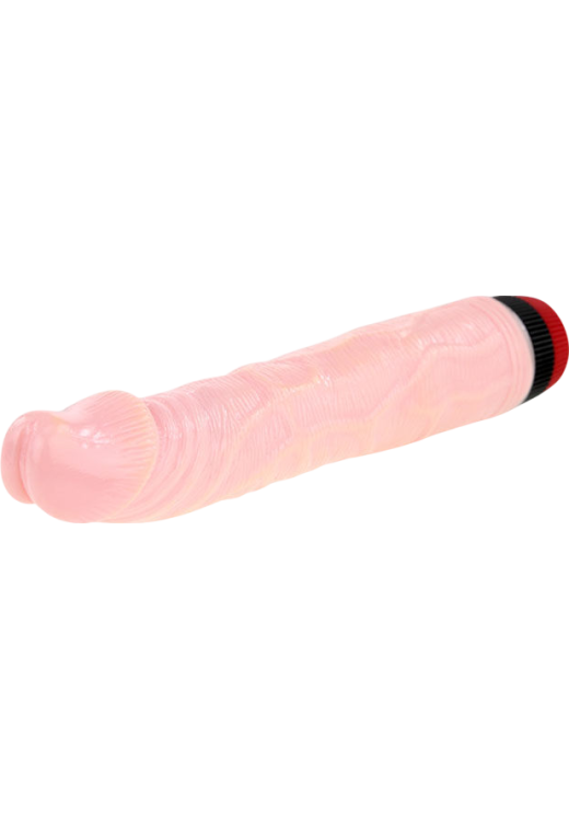 Ρεαλιστικός δονητής από tpr σε φυσικό χρώμα, μήκους 21,5 εκ. και μέγιστης διαμέτρου 3,8 εκ.