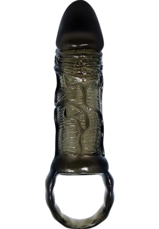 Κάλυμμα από tpe σε μαύρο χρώμα, μήκους 15 εκ. και μέγιστης διαμέτρου 3,2 εκ.