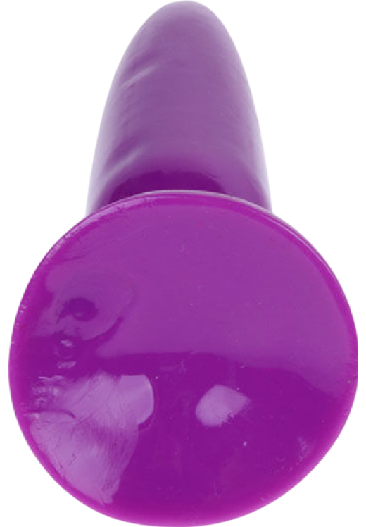 Πρωκτική σφήνα από tpr σε μοβ χρώμα, μήκους 15 εκ. και μέγιστης διαμέτρου 3 εκ.